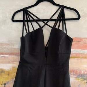 Black formal dress
